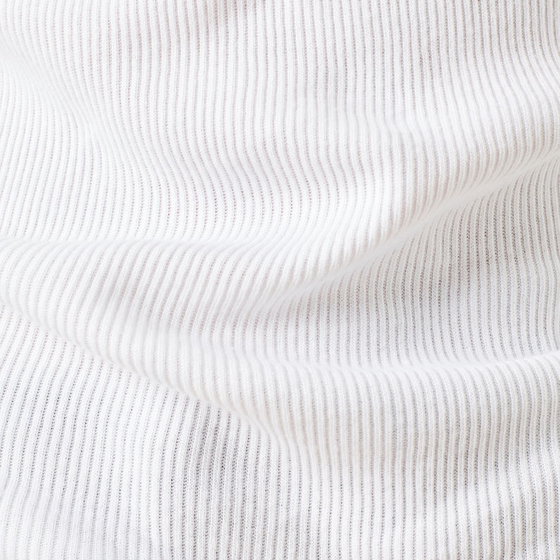 G-Star RAW® Wyver Slim T-Shirt White fabric shot
