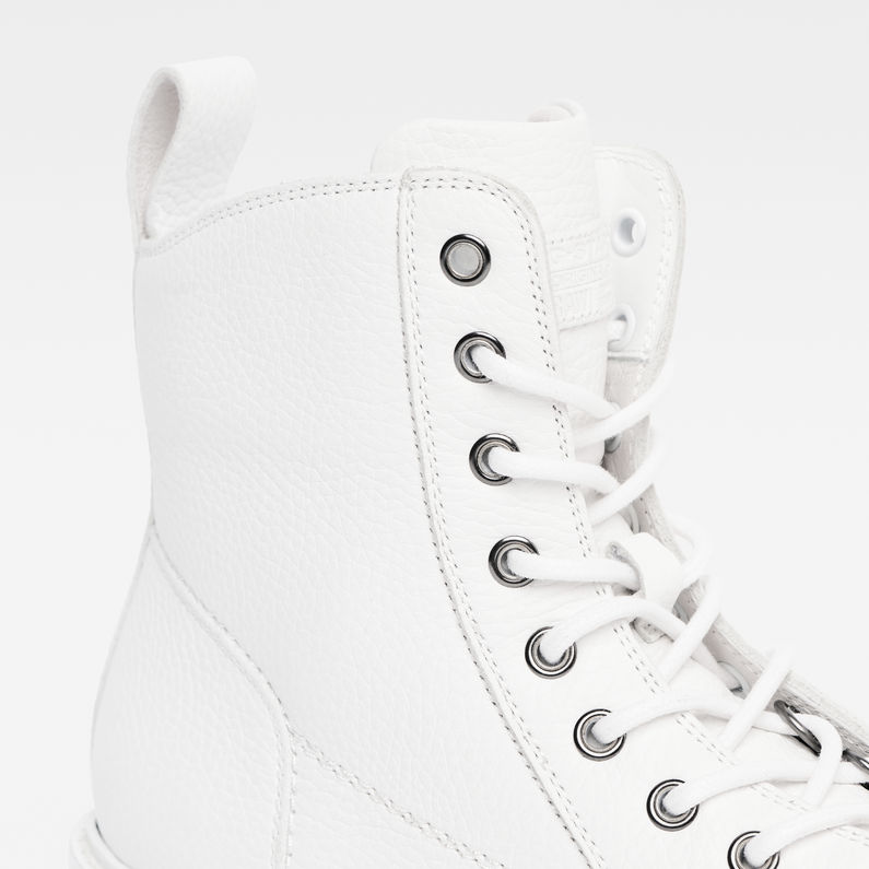 G-Star RAW® Roofer Boots White detail
