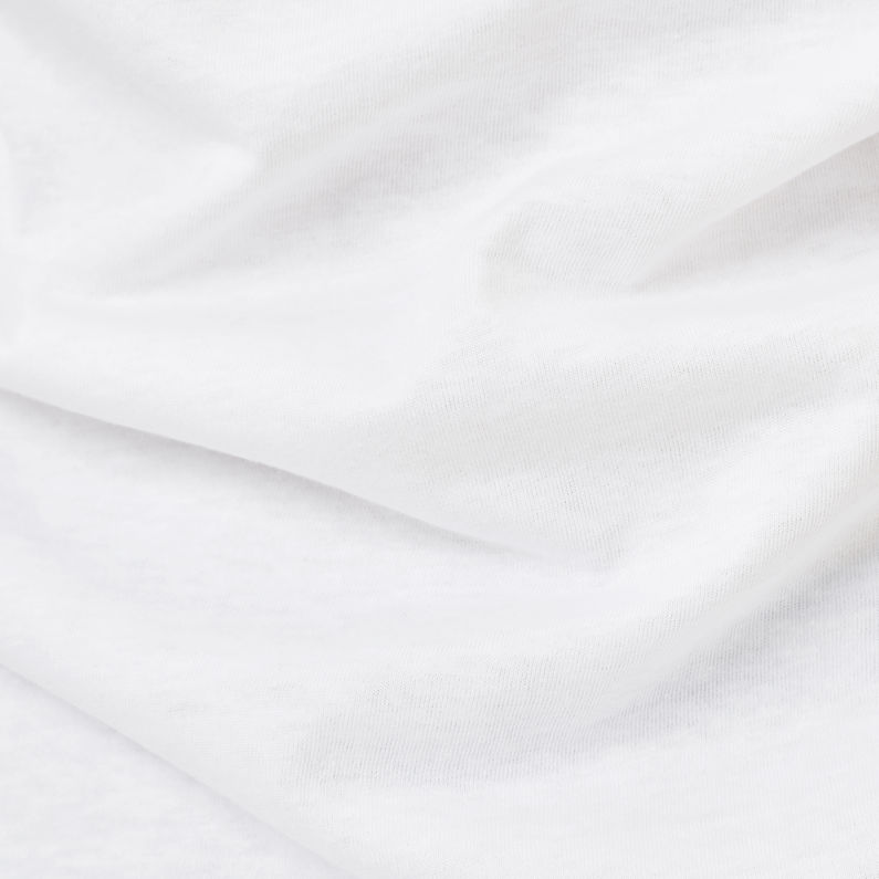 G-Star RAW® Crostan T-Shirt White fabric shot