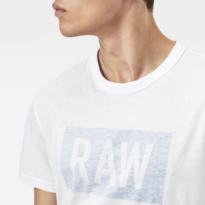 G-Star RAW® Crostan T-Shirt White detail shot