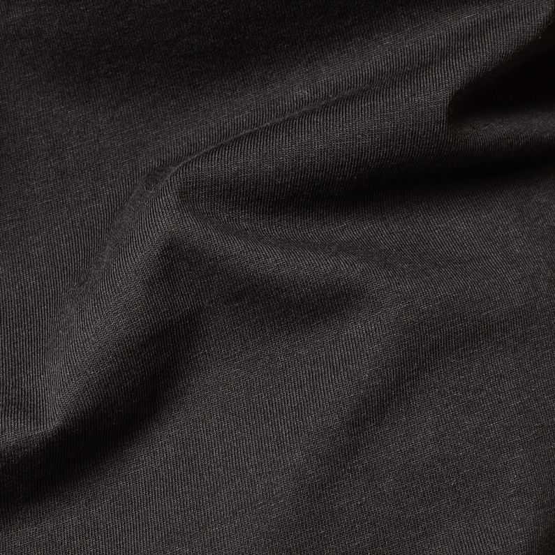 G-Star RAW® Hifton T-Shirt Black fabric shot