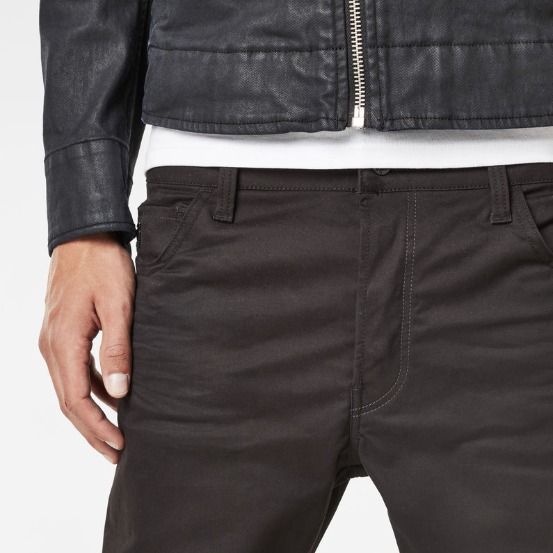 G-Star RAW® Motac XDC 3D Slim Chino Black detail shot