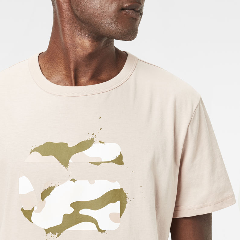 G-Star RAW® Ustri T-Shirt Pink detail shot