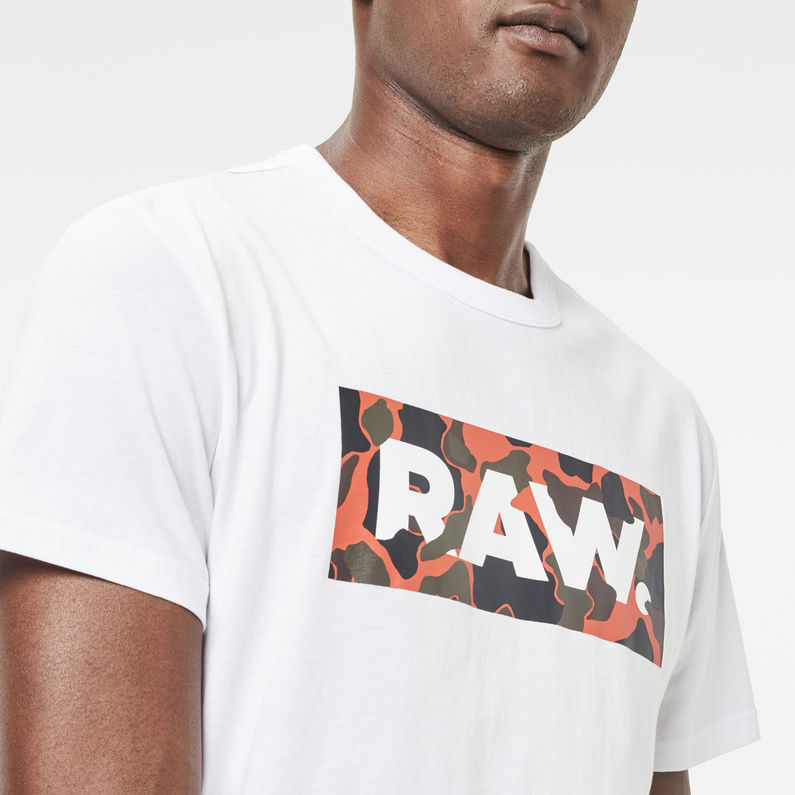 G-Star RAW® Olok T-Shirt White detail shot