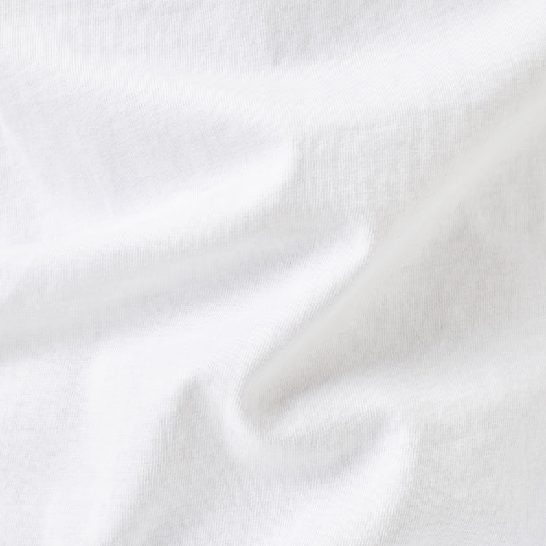 G-Star RAW® Olok T-Shirt White fabric shot