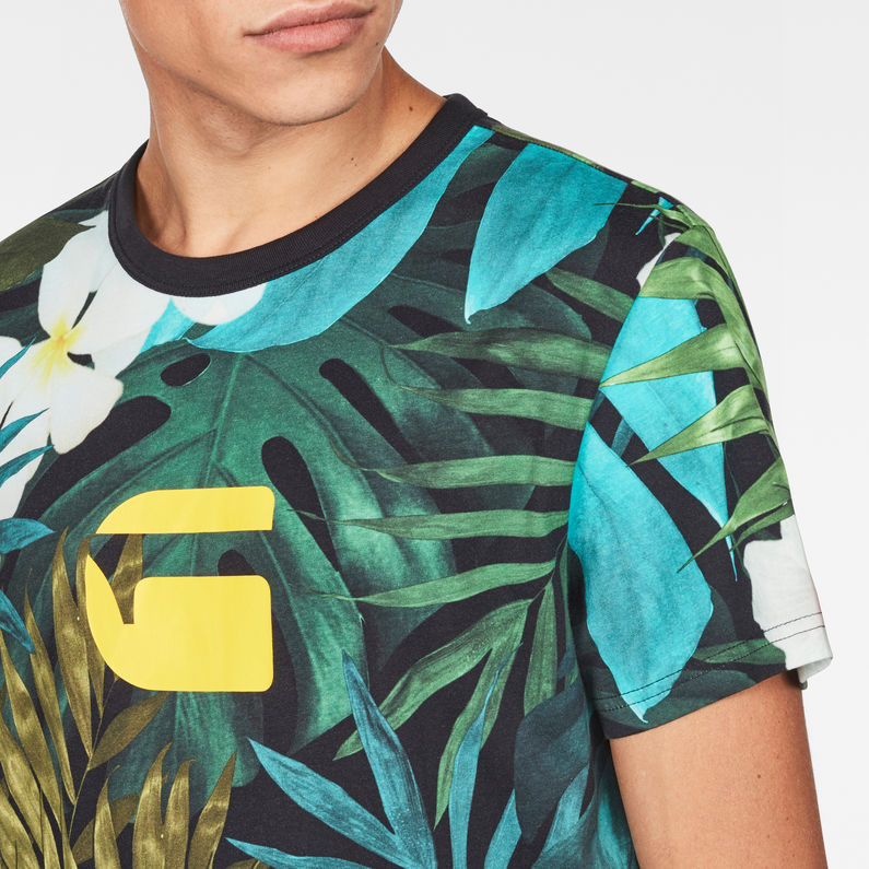 G-Star RAW® Aloha X25 Print T-Shirt Multi color detail shot