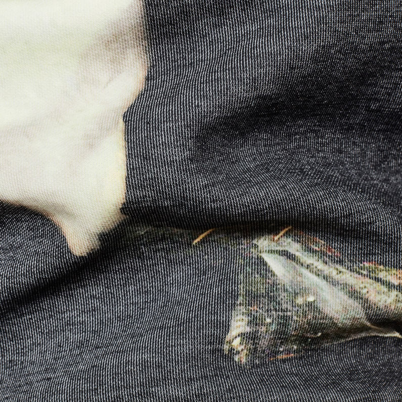 G-Star RAW® Core 1 Sweater Grau fabric shot