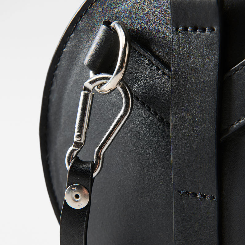 G-Star RAW® Mozoe Round Bag Black detail shot