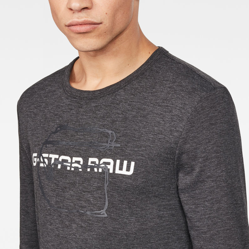 G-Star RAW® Tars T-Shirt Black detail shot