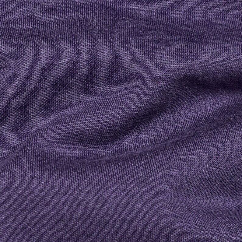 G-Star RAW® Hodin Sweater Purple fabric shot