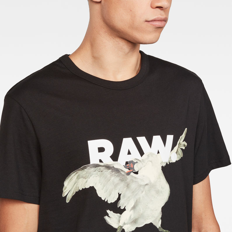 G-Star RAW® Thilea Regular T-Shirt Black detail shot