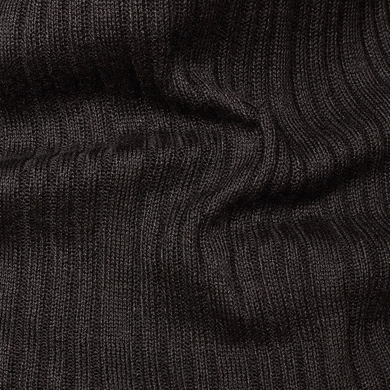 G-Star RAW® Kollner Knit Black fabric shot