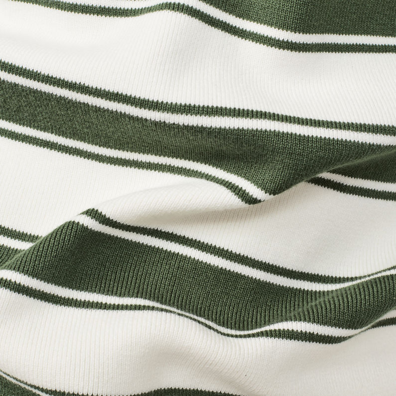 G-Star RAW® Dadin Knit Green fabric shot