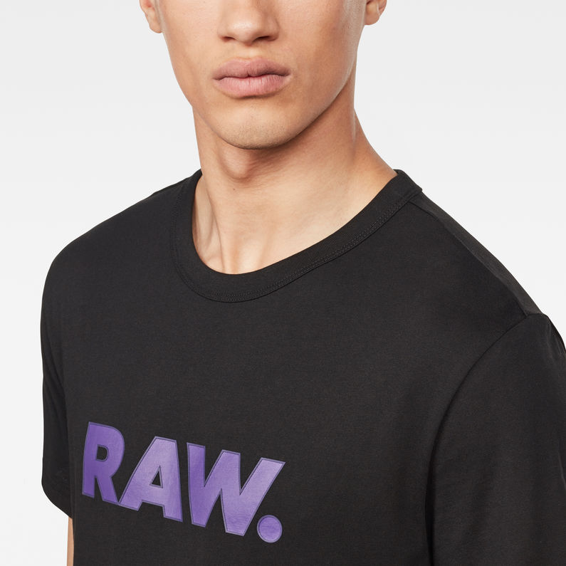 G-Star RAW® Xenoli T-Shirt Black detail shot