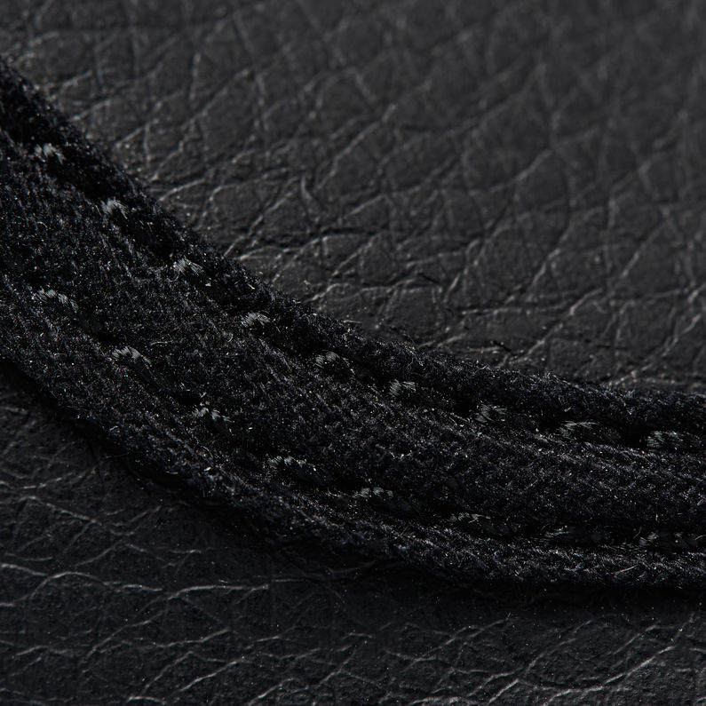 G-Star RAW® Rovulc Mid Sneakers Black fabric shot