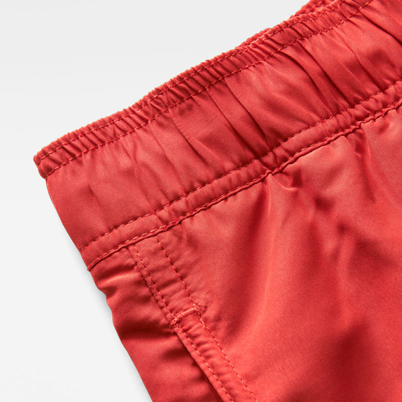 G-Star RAW® Dirik Solid Swimshort Red detail shot