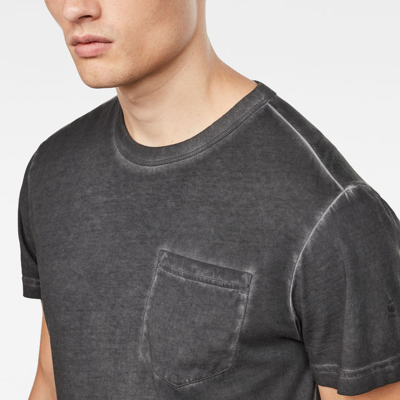 G-Star RAW® Dill Pocket T-Shirt Black detail shot