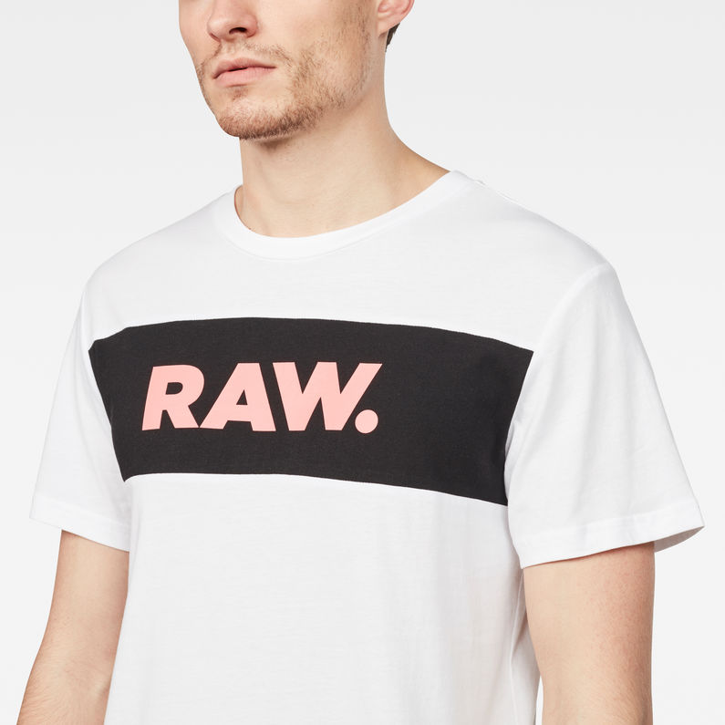 G-Star RAW® Bellar T-Shirt White detail shot