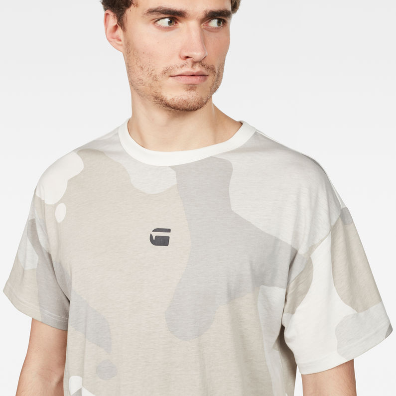 G-Star RAW® Kurser Loose T-Shirt Grey detail shot