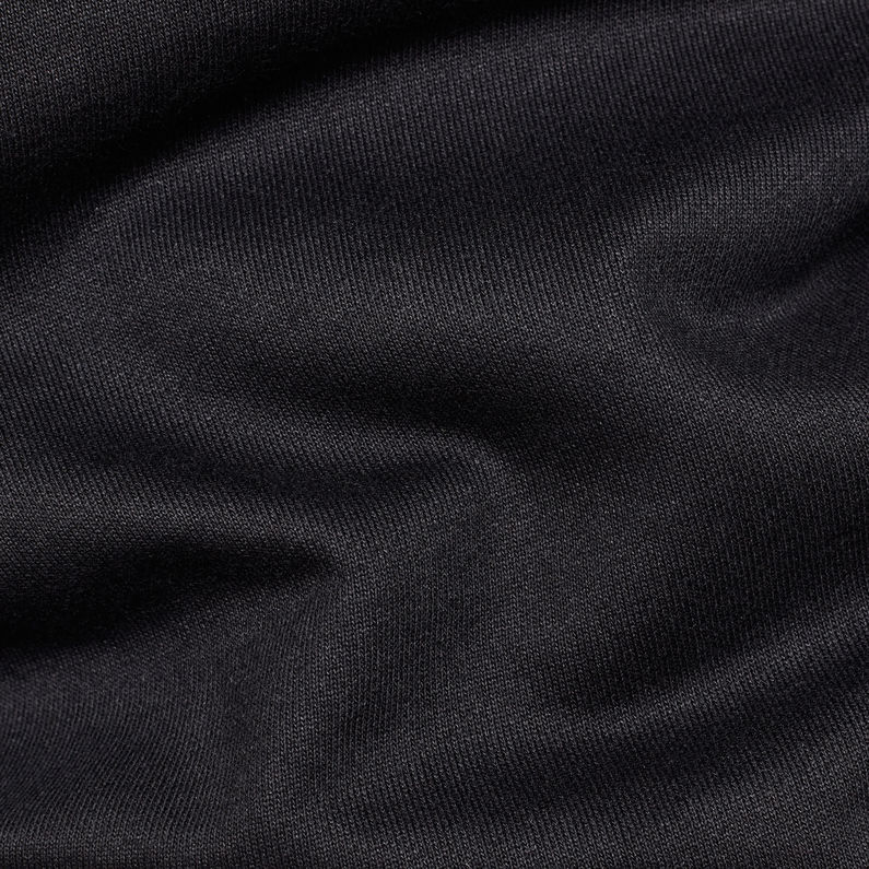 G-Star RAW® Obiter Stalt Deconstructed Sweater Black fabric shot