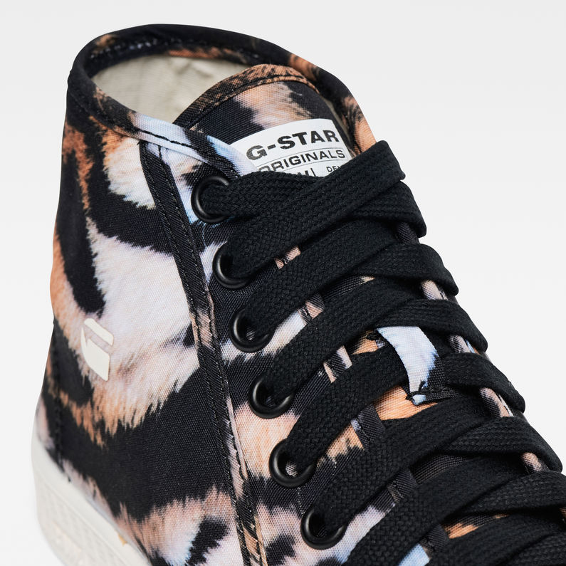 G-Star RAW® Rovulc Mid Pattern Sneaker Brown detail