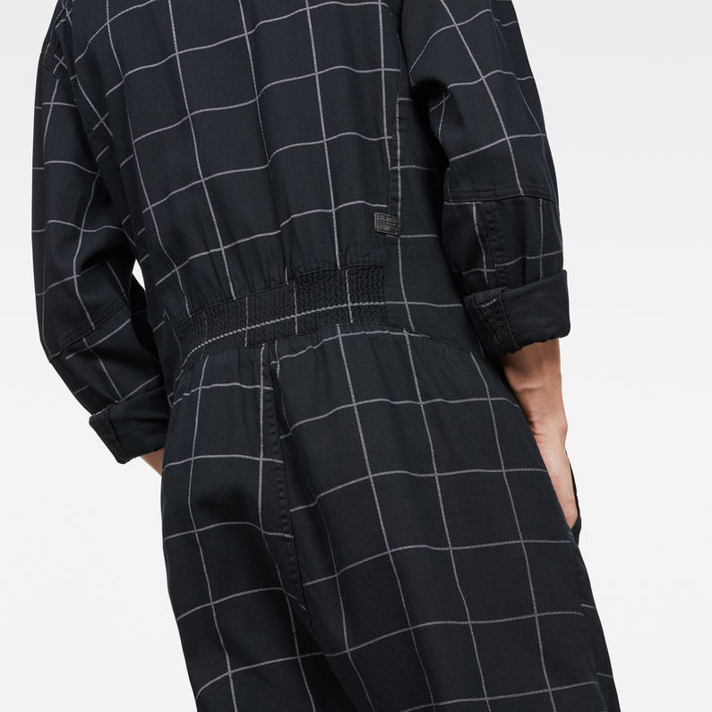 G-Star RAW® Avernus Racer Jumpsuit Black detail shot