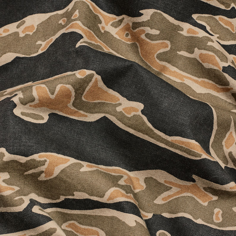 G-STAR Outlet Motac-X Deconstructed 3D Relaxed Cropped Pants Multi color fabric shot