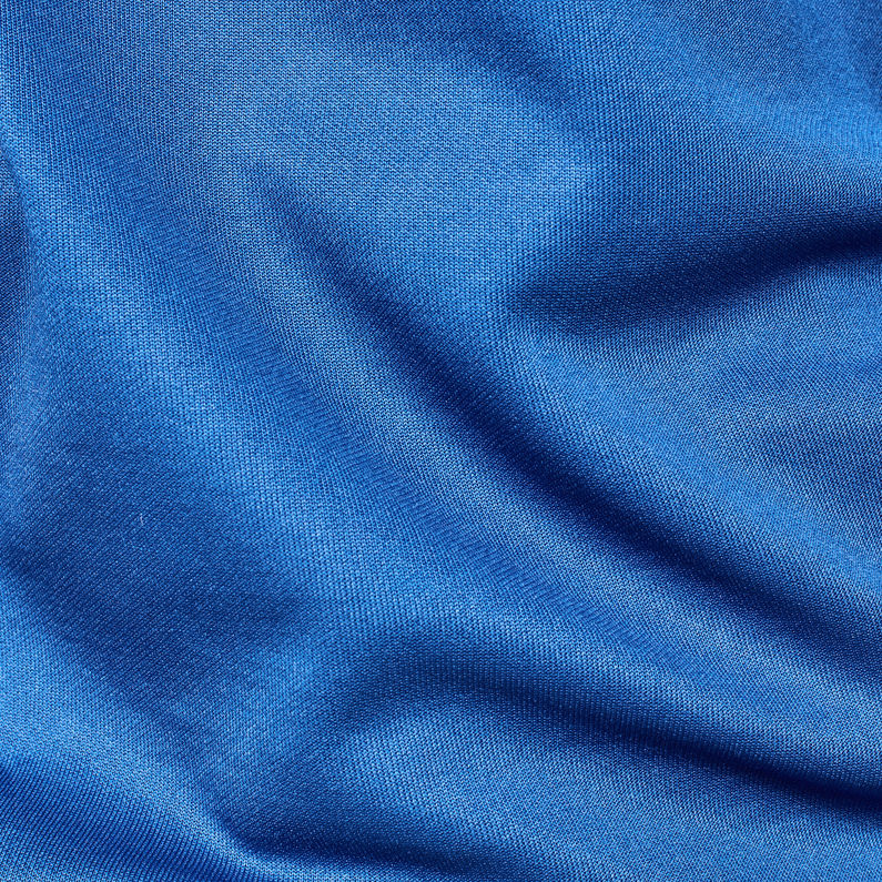 G-Star RAW® Lanc Slim Tracktop Sweater Medium blue fabric shot
