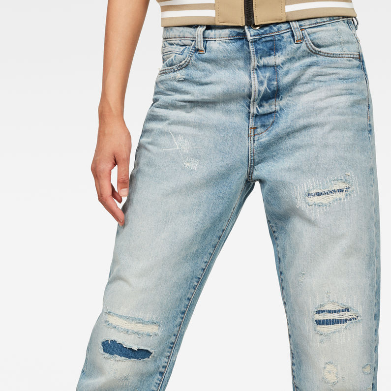 G-Star RAW® Midge Saddle High Waist Boyfriend Jeans Light blue