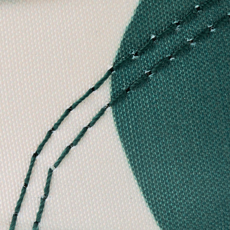 G-Star RAW® Rovulc Pattern Low Sneakers Green fabric shot