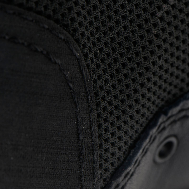 G-Star RAW® Rackam Yard Low Sneaker Black fabric shot