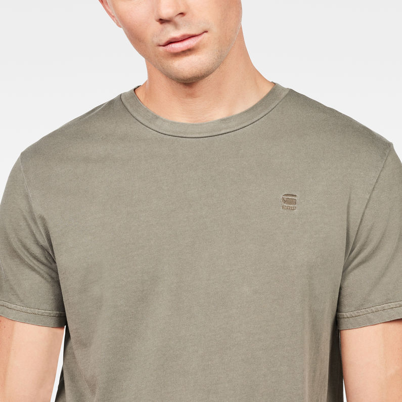 G-Star RAW® Zaddle T-Shirt Green detail shot
