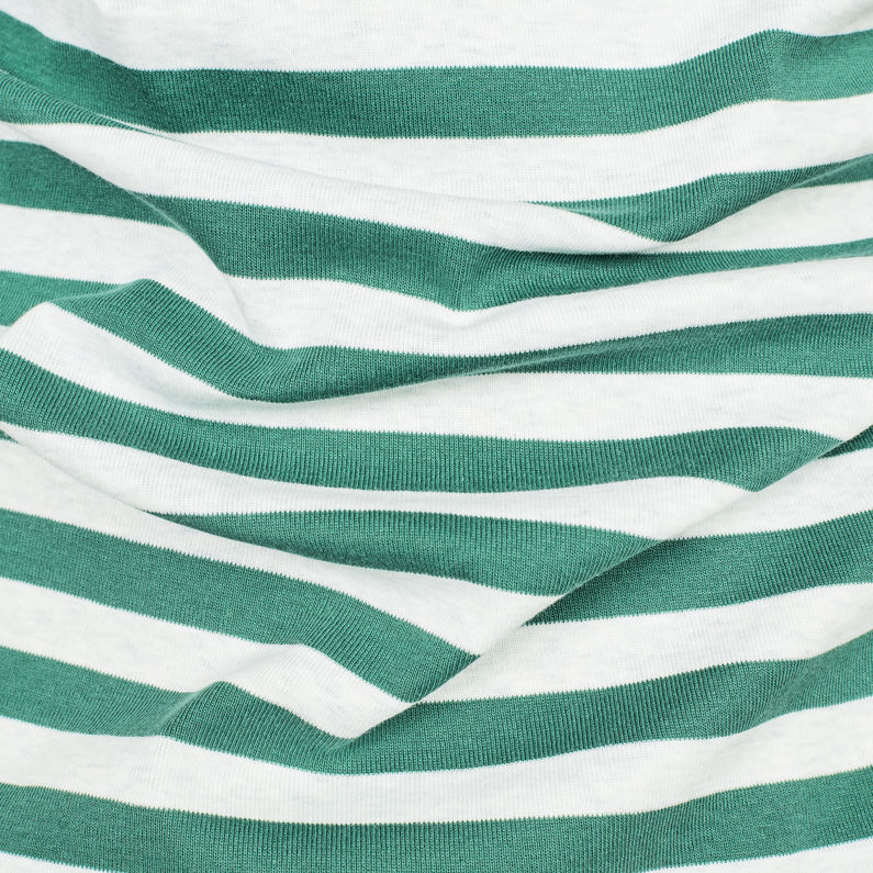 G-Star RAW® Kantano Slim T-Shirt Green fabric shot