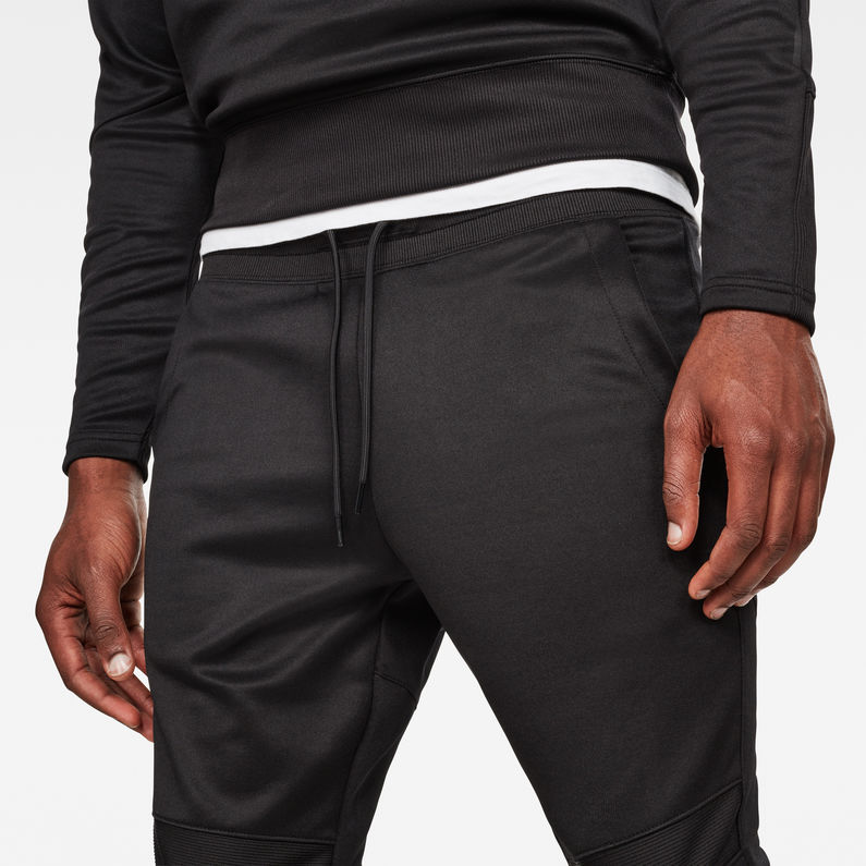 G-Star RAW® Motac Dc Skinny Sweat Pant Black detail shot