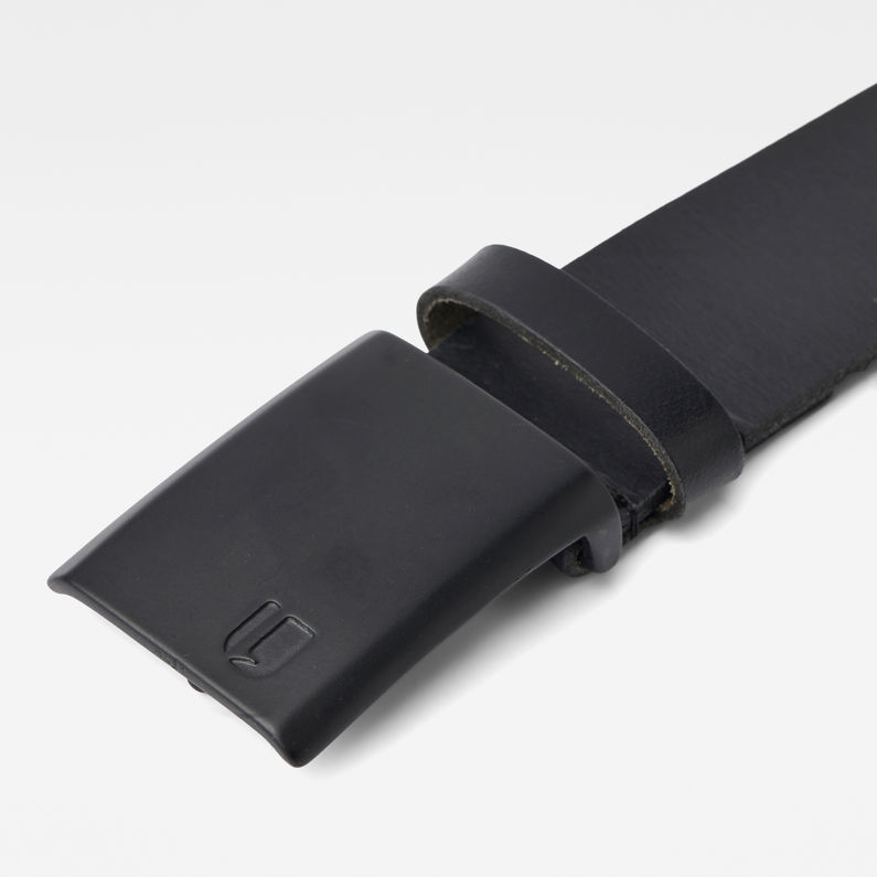 G-Star RAW® Cart Belt Black detail shot buckle