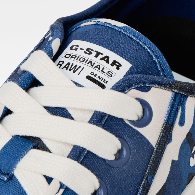 G-Star RAW® Rovulc Pattern Low Sneakers Medium blue detail