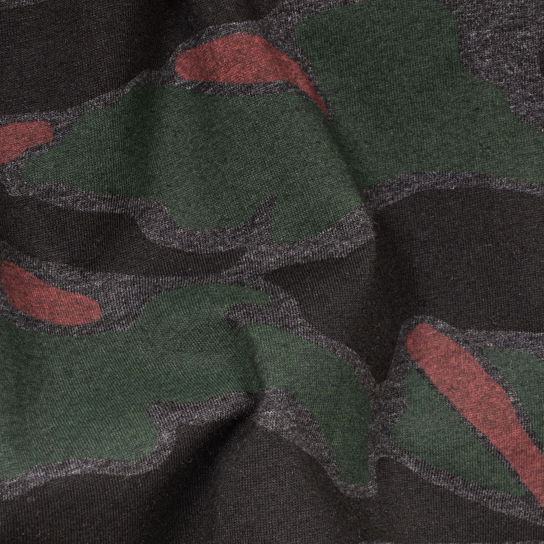 G-Star RAW® Sverre T-Shirt Green fabric shot