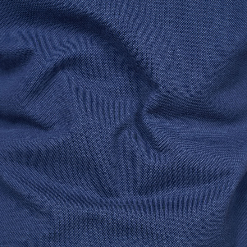 G-Star RAW® Buckston Art Polo Dark blue fabric shot