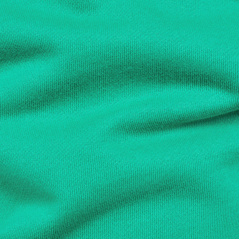 G-Star RAW® Misi Stalt Deconstructed Sweater Green fabric shot