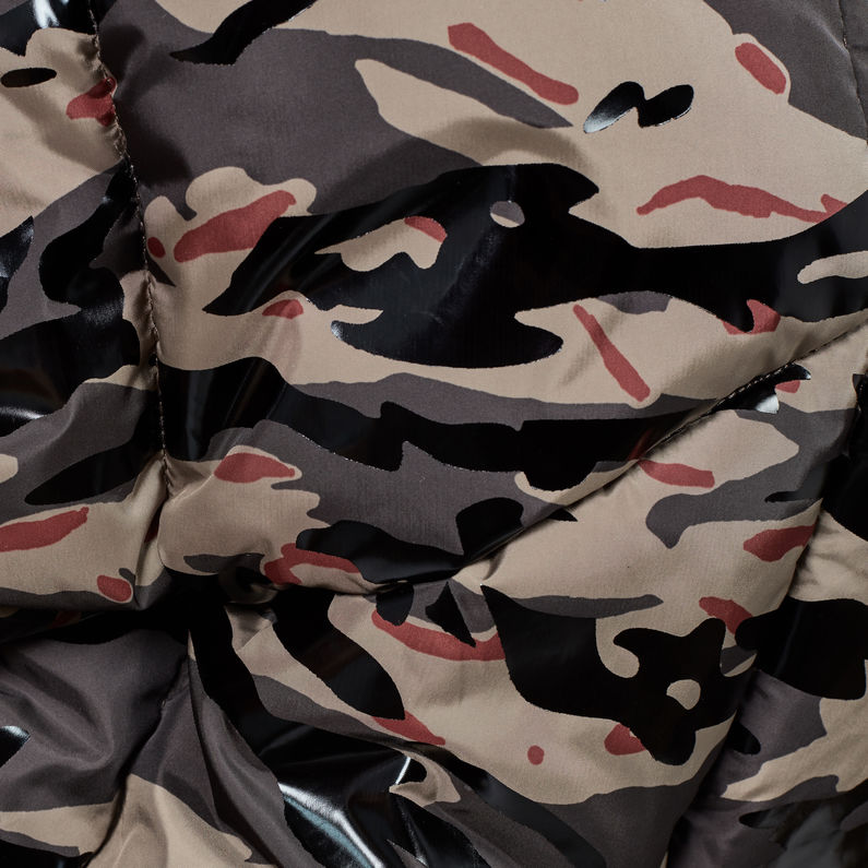 G-Star RAW® Strett Utility Bomber Green fabric shot