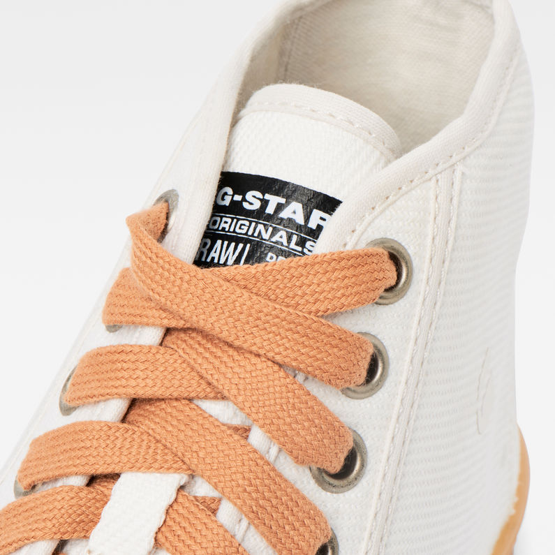 G-Star RAW® Rovulc Mid Sneaker White detail