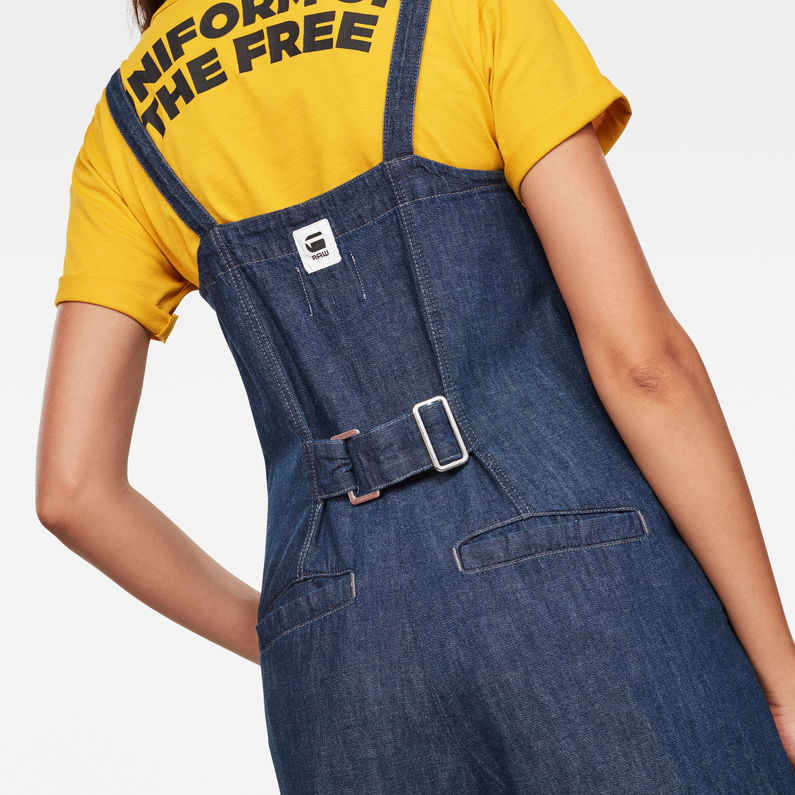 G-Star RAW® Bristum Service Overall Dark blue detail shot