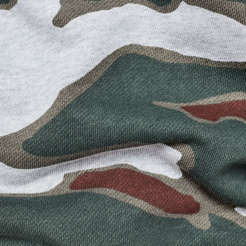 G-Star RAW® Sverre Core Sweat Grey fabric shot