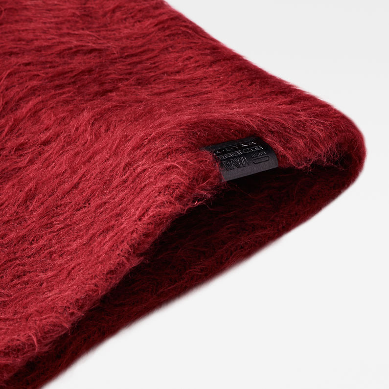 G-Star RAW® Yiasa Beanie Purple detail shot buckle