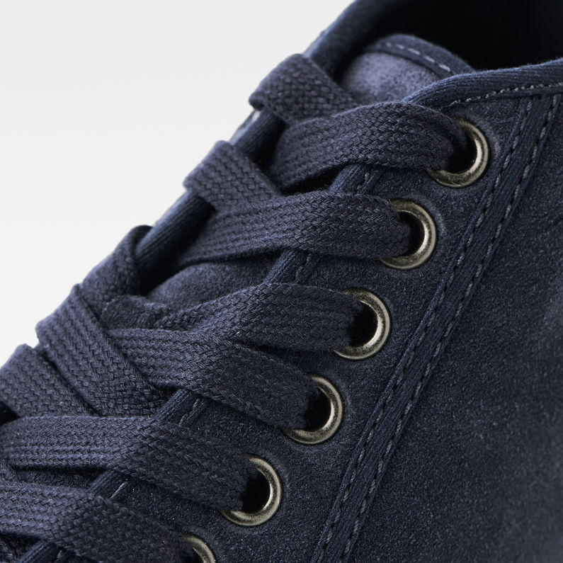 G-Star RAW® Rovulc Suede Mid Sneakers Dunkelblau detail