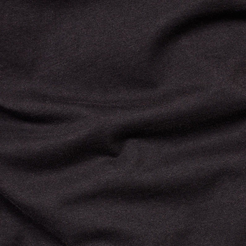 G-Star RAW® Swando Block Graphic Regular T-Shirt Black fabric shot