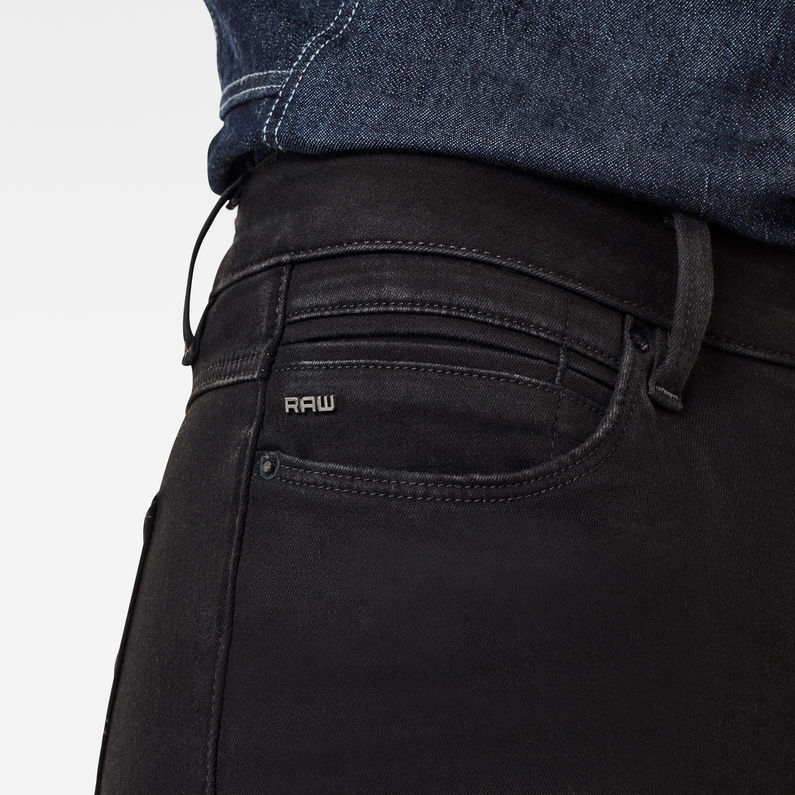 G-Star RAW® G-Star Shape High Waist Super Skinny Jeans Black