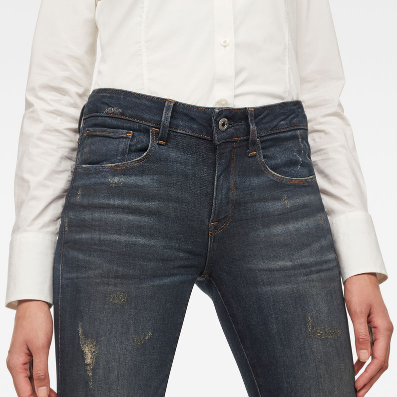 G-Star RAW® 3301 Deconstucted Mid Waist Skinny Jeans Dark blue