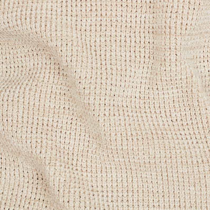 G-Star RAW® Suzaki Stripe Knit Beige fabric shot