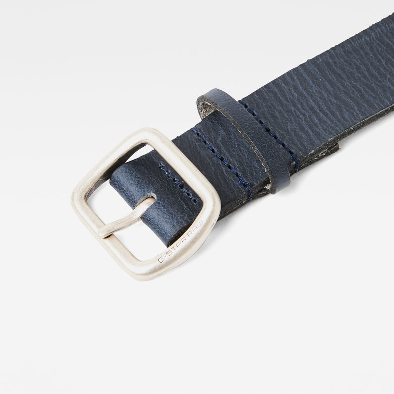 G-Star RAW® Deline Belt Dark blue detail shot buckle